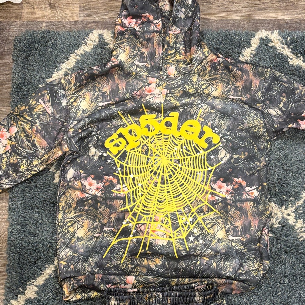 Sp5der Real Tree OG Web Hoodie & Sweatpants Camo